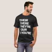 Proper Grammar T-shirt (Voorkant volledig)