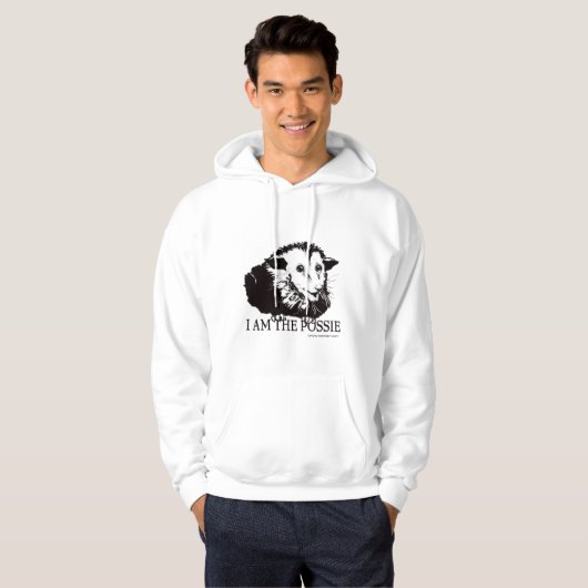 Proper Possum Hoodie for Men (Voorkant volledig)