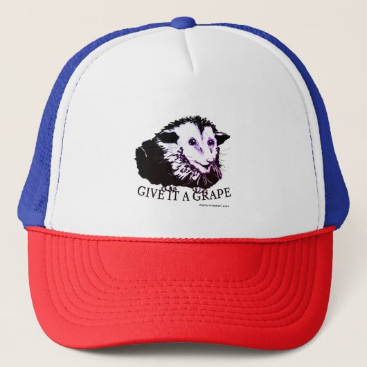 Proper Possum Trucker Hat Pet (Voorkant)