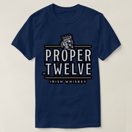 Proper Twaalf Iers T-Shirt (Design voorkant)