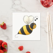 Propere Bij Papieren Servetten (Insitu)