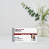 Property Adjuster / insurance Visitekaartje (Staand voorkant)