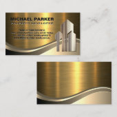 Property Developer Logo | Bedrijfsgebouwen Visitekaartje (Voorkant / Achterkant)