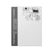 Property Maintenance Services to Personalised Notitieblok (Linkerzijde)