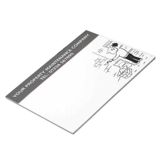 Property Maintenance Services to Personalised Notitieblok (Schuin)