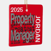 Property Manager Extraordinaire CUSTOM Keramisch Ornament (Rechts)
