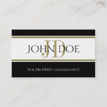 Property Manager Gold Stripe W/W