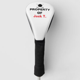 Property Of Golf Dad Fathers Day Design Golfheadcover