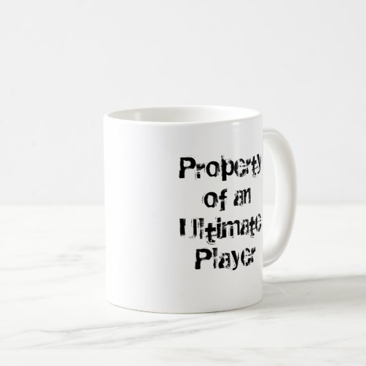 Property of - Mug Koffiemok (Voorkant rechts)