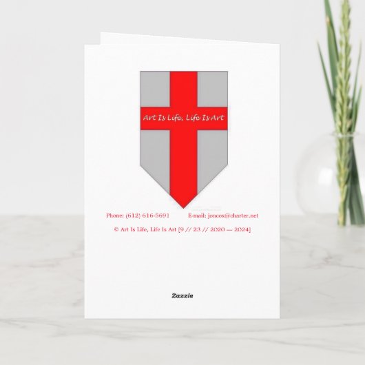 "Property Pit" Wenskaart om Beterschap Kaart (Achterkant)