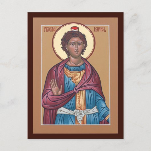 Prophet Daniel Prayer Card Briefkaart (Voorkant)