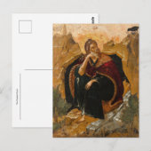 Prophet Elijah Orthodox Christian Icon Briefkaart (Voorkant / Achterkant)