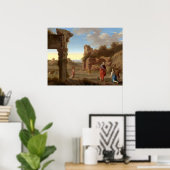 Prophet Elijah - van Poelenburch Fine Art Poster (Thuiskantoor)