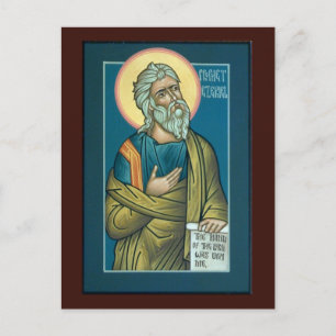 Prophet Ezekiel Prayer Card Briefkaart
