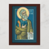 Prophet Ezekiel Prayer Card Briefkaart (Voorkant)