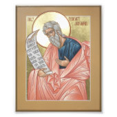 Prophet Jeremiah Icon Print Foto Afdruk (Voorkant)