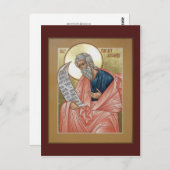 Prophet Jeremiah Prayer Card Briefkaart (Voorkant / Achterkant)