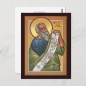 Prophet Joel Prayer Card Briefkaart (Voorkant / Achterkant)