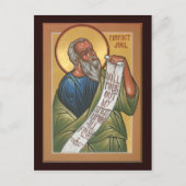 Prophet Joel Prayer Card Briefkaart (Voorkant)