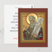 Prophet Joel Prayer Card Briefkaart (Voorkant / Achterkant)