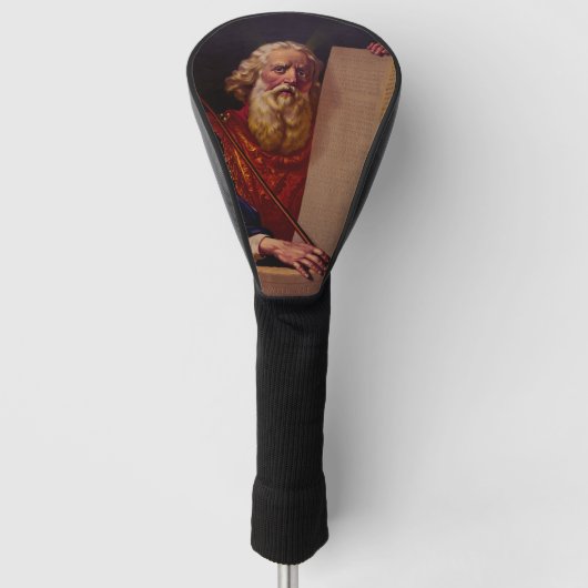 Prophet Moses on Mount Sinai – High-Fidelity Epic  Golfheadcover (Voorkant)