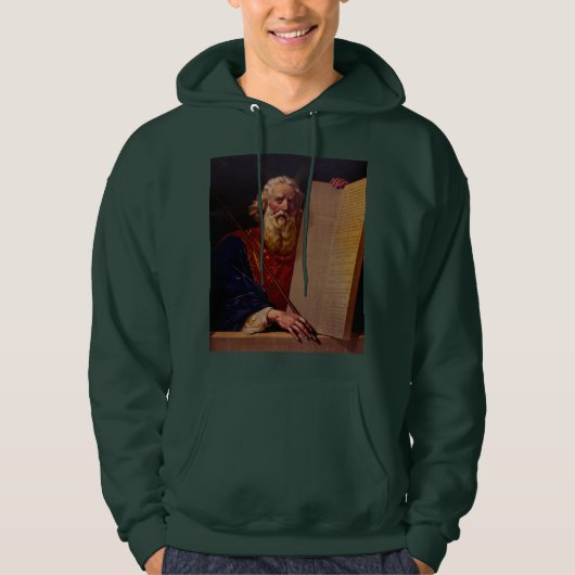 Prophet Moses on Mount Sinai – High-Fidelity Epic  Hoodie (Voorkant)