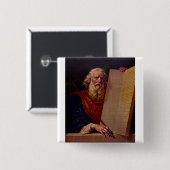 Prophet Moses on Mount Sinai – High-Fidelity Epic  Vierkante Button 5,1 Cm (Voorkant /achterkant)