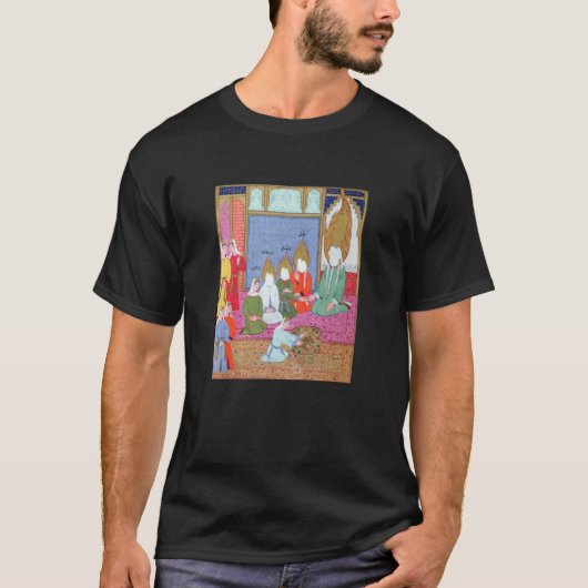 Prophet Muhammad Lecturing Followers T-shirt (Voorkant)