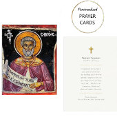 Prophet Shemaiah Orthodox Christian Prayer Card  Plaatskaartje