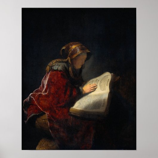 Prophetess Anna Poster (Voorkant)