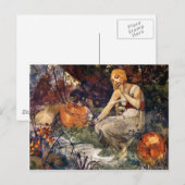 Prophetess van Alfons Mucha 1896 Briefkaart (Voorkant / Achterkant)