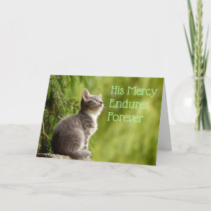 Prophetic Prayers Card for God's Mercy Kaart