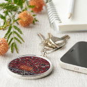 Prophetmoskee Vintage Tapijt Monogram Sleutelhanger (Zijkant)