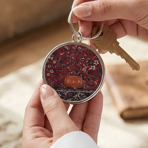 Prophetmoskee Vintage Tapijt Monogram Sleutelhanger