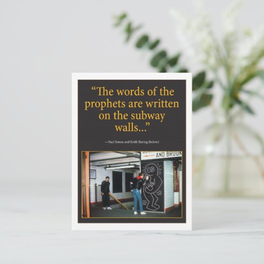 Prophets Briefkaart (Staand voorkant)