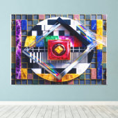 Prophylaxis Canvas Afdruk (Insitu (Houten vloer))