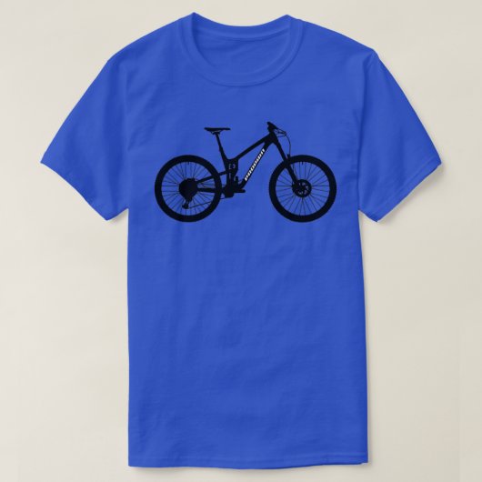Propine Spindrift Freeride Mountain Bike Silhouett T-shirt (Design voorkant)