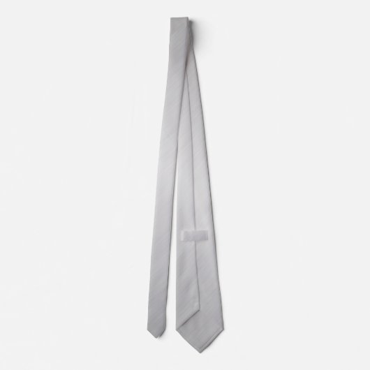 Propitious Platinum Necktie Stropdas (Achterkant)
