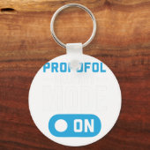 Propofol-afgiftemodus bij anesthesist sleutelhanger (Voorkant)