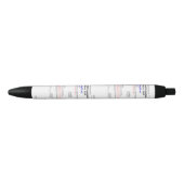 Propofol Anesthesie CRNA Black Trim Pen, zwarte in Zwarte Inkt Pen (Voorkant)