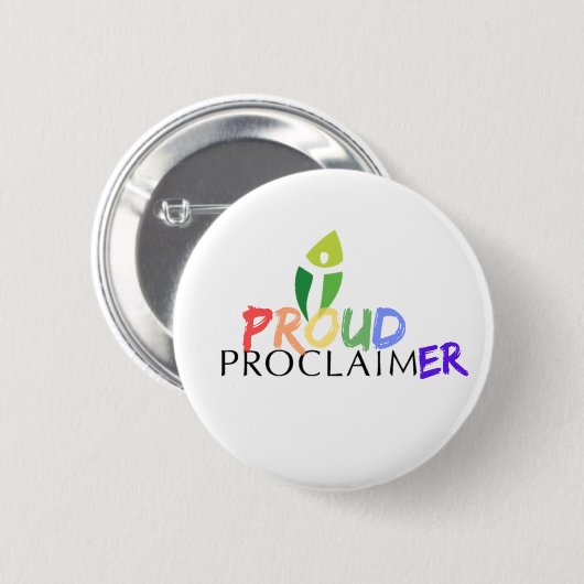 ProProclaimER-Button Ronde Button 5,7 Cm (Voorkant /achterkant)