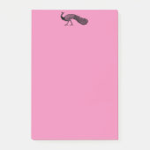 ProProud Peacock Postit Notes Pad (Voorkant)