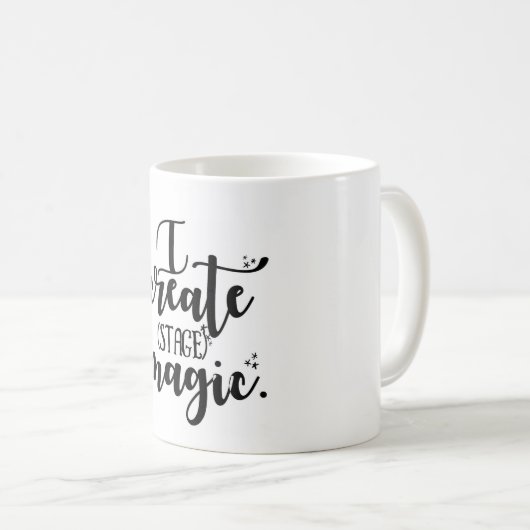 Props voor de props-bemanning koffiemok (Voorkant rechts)