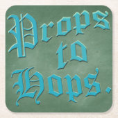 Props voor hop kartonnen onderzetters (Voorkant)