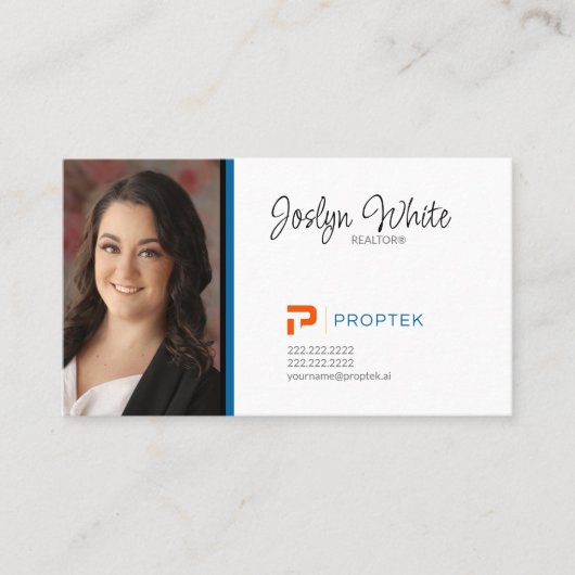 PropTek Real Estate | VISITEKAARTJE (Voorkant)