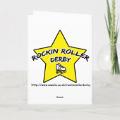 Pros - en - de Zombie van de Derby van de cons.Rol Kaart (Achterkant)