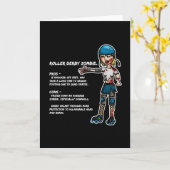 Pros - en - de Zombie van de Derby van de cons.Rol Kaart (Gele Bloem)