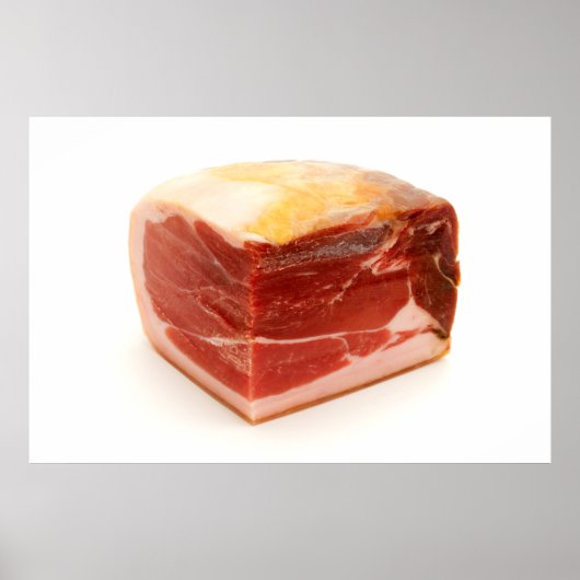 Prosciutto crudo poster (Voorkant)