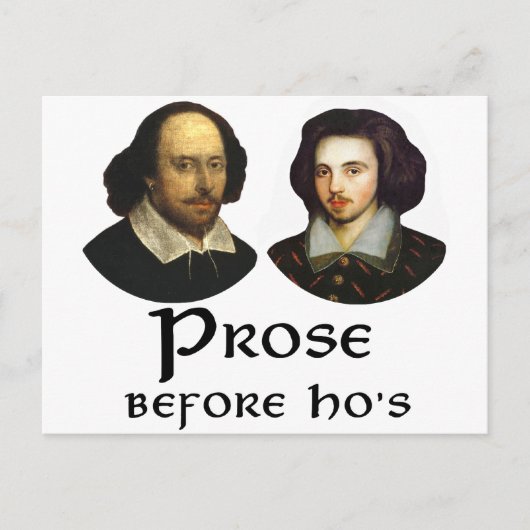 Prose voor Ho's Briefkaart (Voorkant)