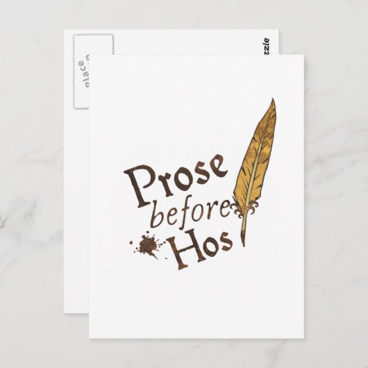 Prose voor Hos Briefkaart (Voorkant / Achterkant)